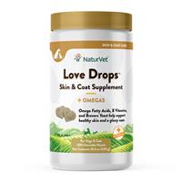 NaturVet® Love Drops™ Yeast &amp; Garlic Tabs 200 ct. 2236