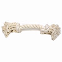 Booda 2 Knot Rope Bone White  30291b