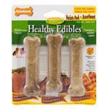 Nylabone Variety Pack Healthy Edibles Roast Beef, Chicken and Bacon 3 1/2 inch Petite 70531