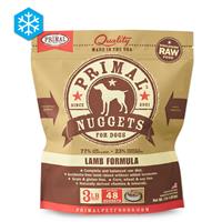 Primal Wholesome Raw Nuggets for Dogs Lamb Formula 3 lb. 922508