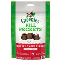 Greenies® Pill Pockets for Dogs Hickory Smoke Formula for Tablets 2.6 oz. I001329