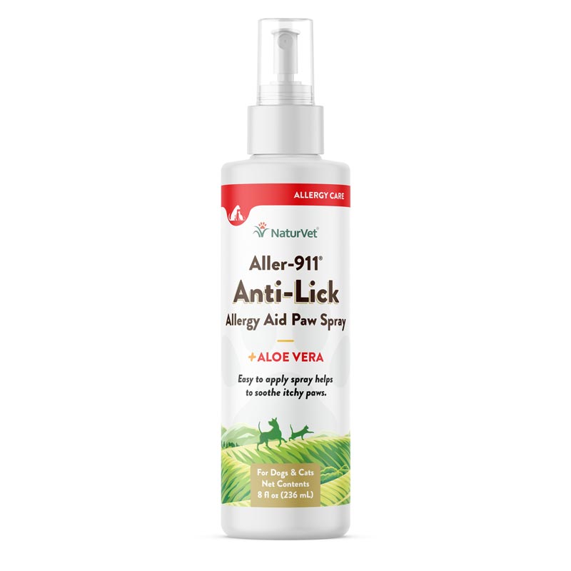 NaturVet® Aller-911™ Anti-Lick Paw Spray 8 oz. I001633