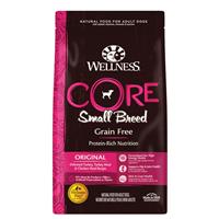 Wellness® Core® Grain Free Small Breed Formula Dog Food I001990b