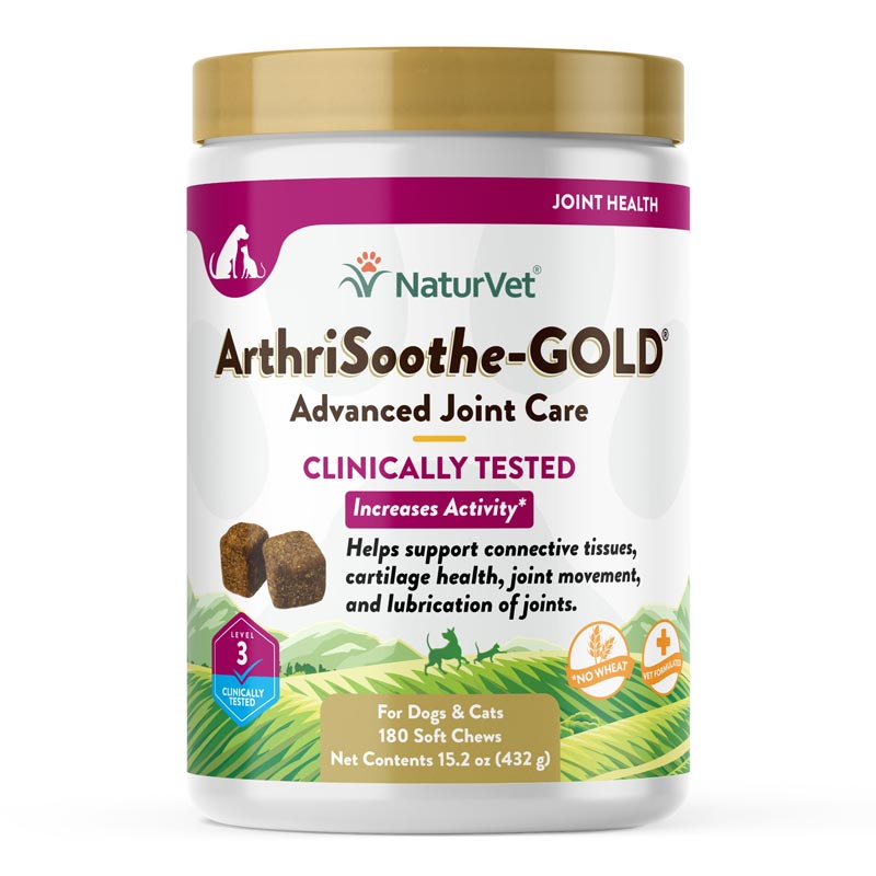 NaturVet® ArthriSoothe-GOLD® Soft Chews for Dogs, 180 ct. I003496
