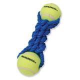 Mammoth® Flossy Chews® Braided Bone with Two Balls Dog Toys I004386b