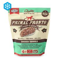 Primal Pronto Scoop &amp; Serve Wholesome Raw Chicken Formula for Dogs 4 lb. I005430