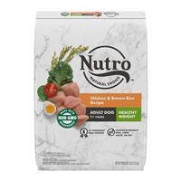 Nutro Wholesome Essentials Healthy Weight Adult with Farm-Raised Chicken, Lentils &amp; Sweet Potato 30 lbs. I005636