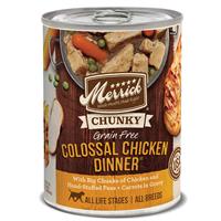 Merrick Chunky Colossal Chicken Dinner Grain Free Recipe 12.7oz I006180