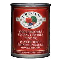 Fromm 4 Star Dinner Shredded Beef in Gravy Wet Dog Food 12oz.