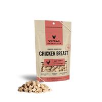 Vital Essentials Freeeze Dried Treats for Dogs Chicken Breast 2.1 oz. I013626