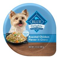 Blue Buffalo BLUE Delights Grain-Free Roasted Chicken Flavor in Gravy 3.5 oz. I014786
