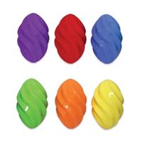 Multipet Ruff Enuff Spiral Football 6.5 in. I014871