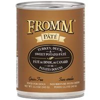 Fromm Pate Grain-Free Turkey, Duck &amp; Sweet Potato Dog Food 12.2 oz I015447