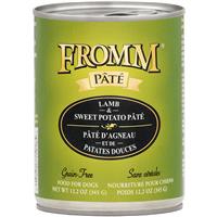 Fromm Pate Grain-Free Lamb &amp; Sweet Potato Dog Food Can 12.2 oz. I015450