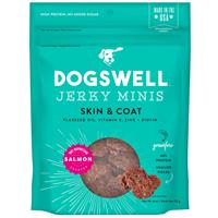 Dogswell Skin 7 Coat Salmon Mini Jerky Dog Treats 4 oz  I016973
