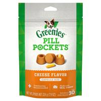 Greenies Pill Pocket for Dogs Cheese Flavor for Capsules 7.9 oz. I017062