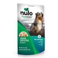 Nulo Freestyle Chicken, Duck &amp; Kale in Broth Natural Food Complement for Dogs I020227