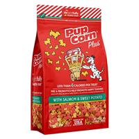 Pup Corn Plus with Salmon &amp; Sweet Potato Dog Treat 27 oz. I021456