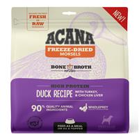 Acana Freeze-Dried Morsels High Protein Duck with Turkey &amp; Chicken Liver Recipe for Dogs 8 oz. I023675