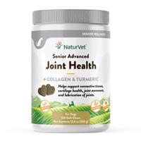 NaturVet Senior Advanced Joint Health Soft Chew 120ct I025512