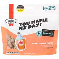 Primal You Maple My Day Freeze-Dried Treats w/ Pork, Maple and Goat Milk 2 oz. I028009