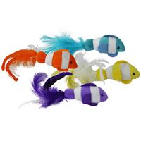 Multipet Clown Fish Cat Toy 2 pack