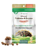 NaturVet Scoopables Advanced Probiotics &amp; Enzymes for Dogs 11 oz. I029997
