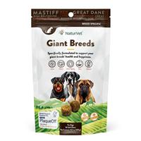 NaturVet Giant Breed Dogs Soft Chews 50 Count I032359