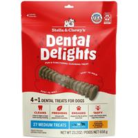 Stella &amp; Chewy's Dental Delights 23.3 oz Medium 27 ct