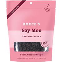 Bocce's Say Moo Training Bites 6 oz