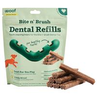 Woof Bite n' Brush Dental Refills 8 oz